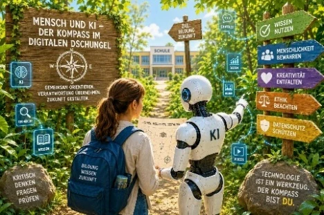 Mensch und KI – der Kompass im digitalen Dschungel