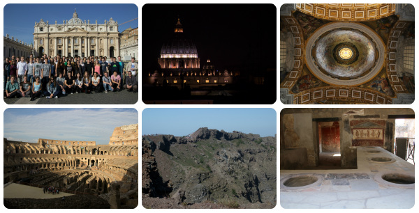 Romreise der 8. Klassen, Oktober 2014